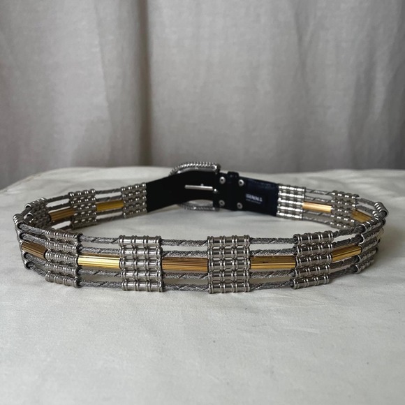 Vintage Nanni Made in Italy metal belt 30 Vintage Nanni Made in Italy metal belt 30 main image 3